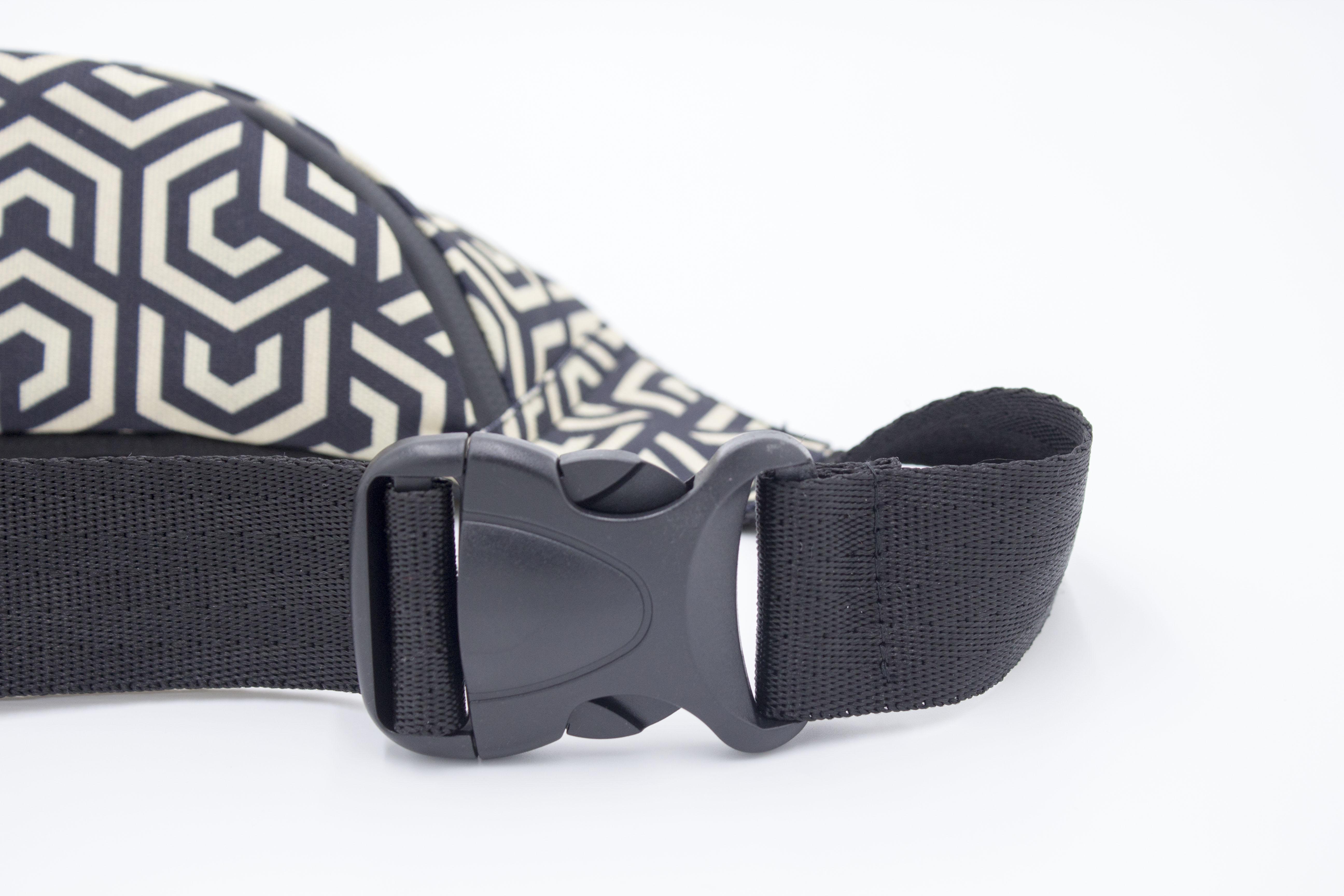 Сумка бананка Шестикутники (BG-002) - фото 7 Сумка бананка Шестикутники (BG-002) - фото 7