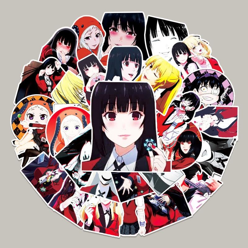 Стикеры виниловые Безумный азарт №2 50 шт. (10428)