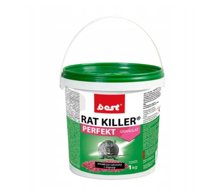 Средство против мышей и крыс Rat Killer Perfekt Granulat 1000 г (15447023)