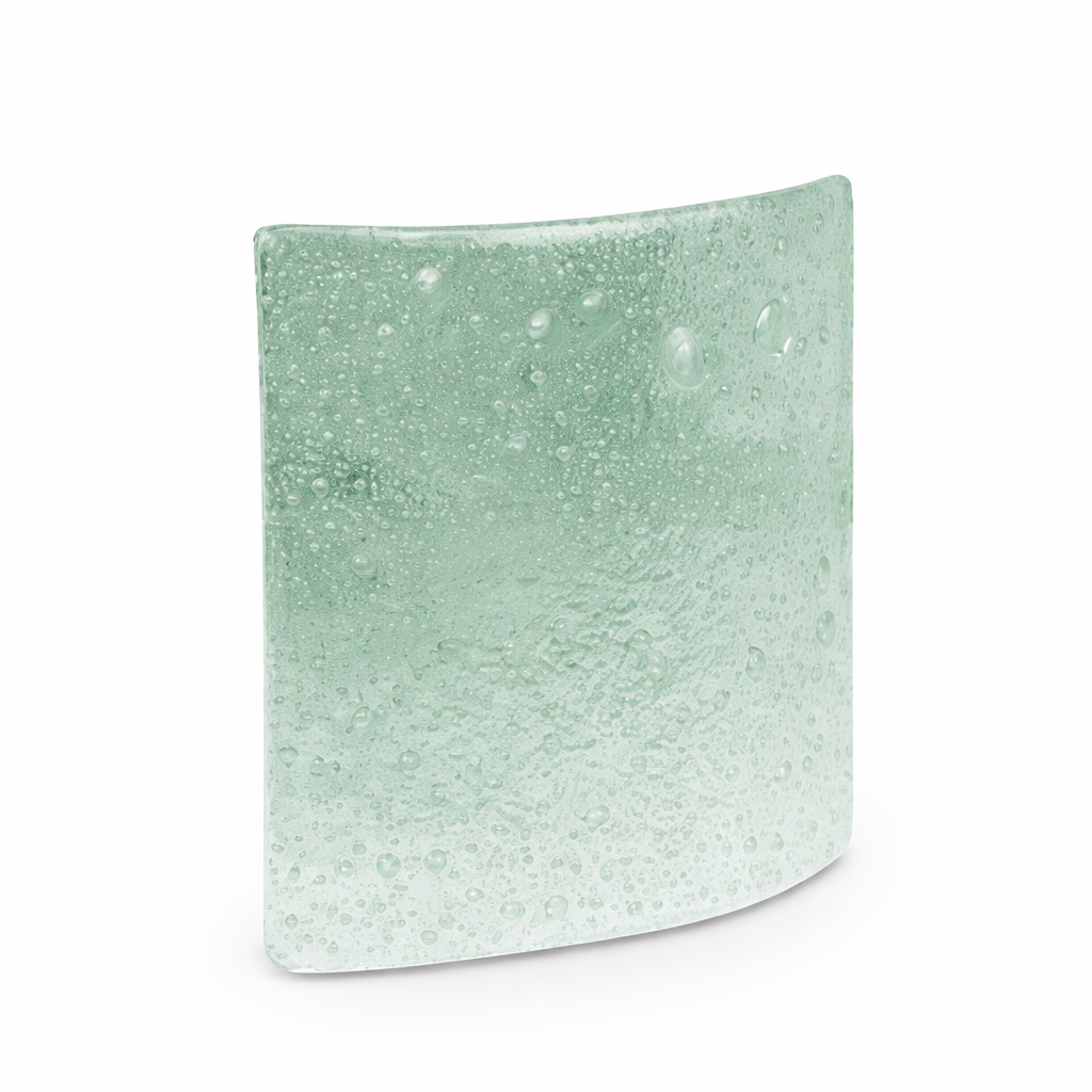 Стекло декоративное с изгибом 128 мм Mint (Glas-M)