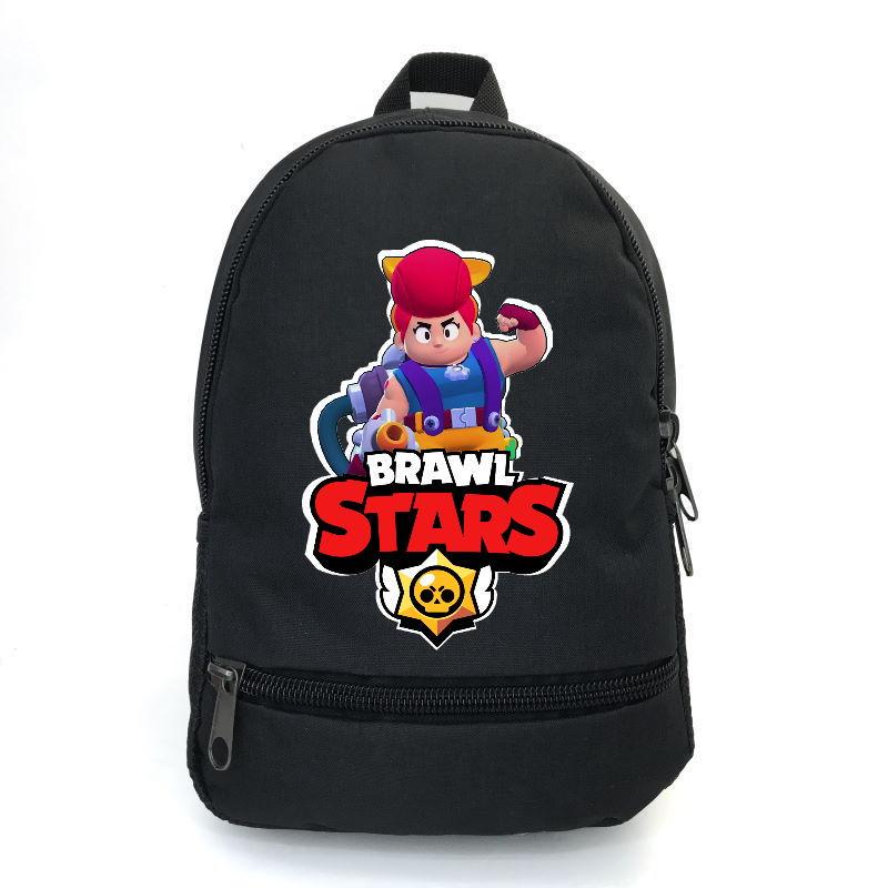 Школьный рюкзак BIG School Bag BS-061 с принтом Бравл Старс Пэм 43х30х17 см 22 л Черный (2314375376)