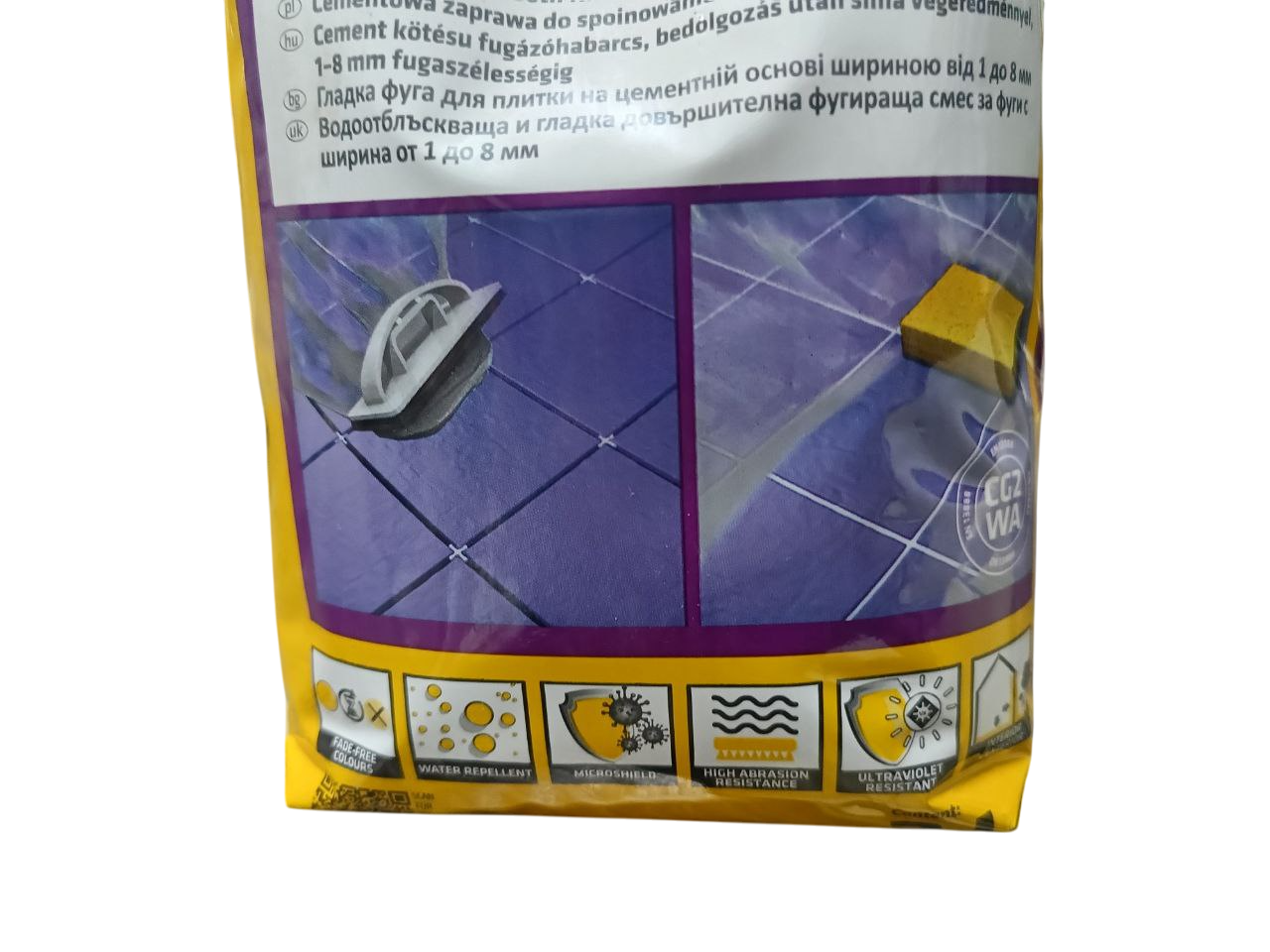 Затирка цементна Sikaceram-655 2 кг Білий (701055) - фото 3