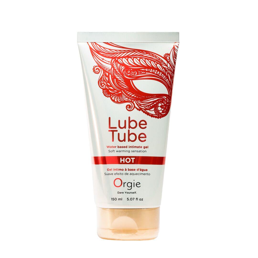 Лубрикант на водной основе Orgie Lube Tube Hot с согревающим эффектом без запаха 150 мл (SX1523)