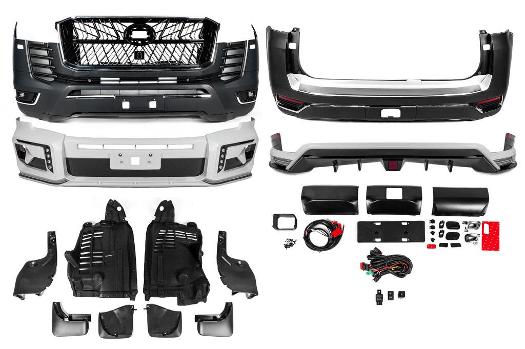 Комплект обвесов WALD 1234 Upgrade для Toyota Land Cruiser 300 abs-пластик Под покраску