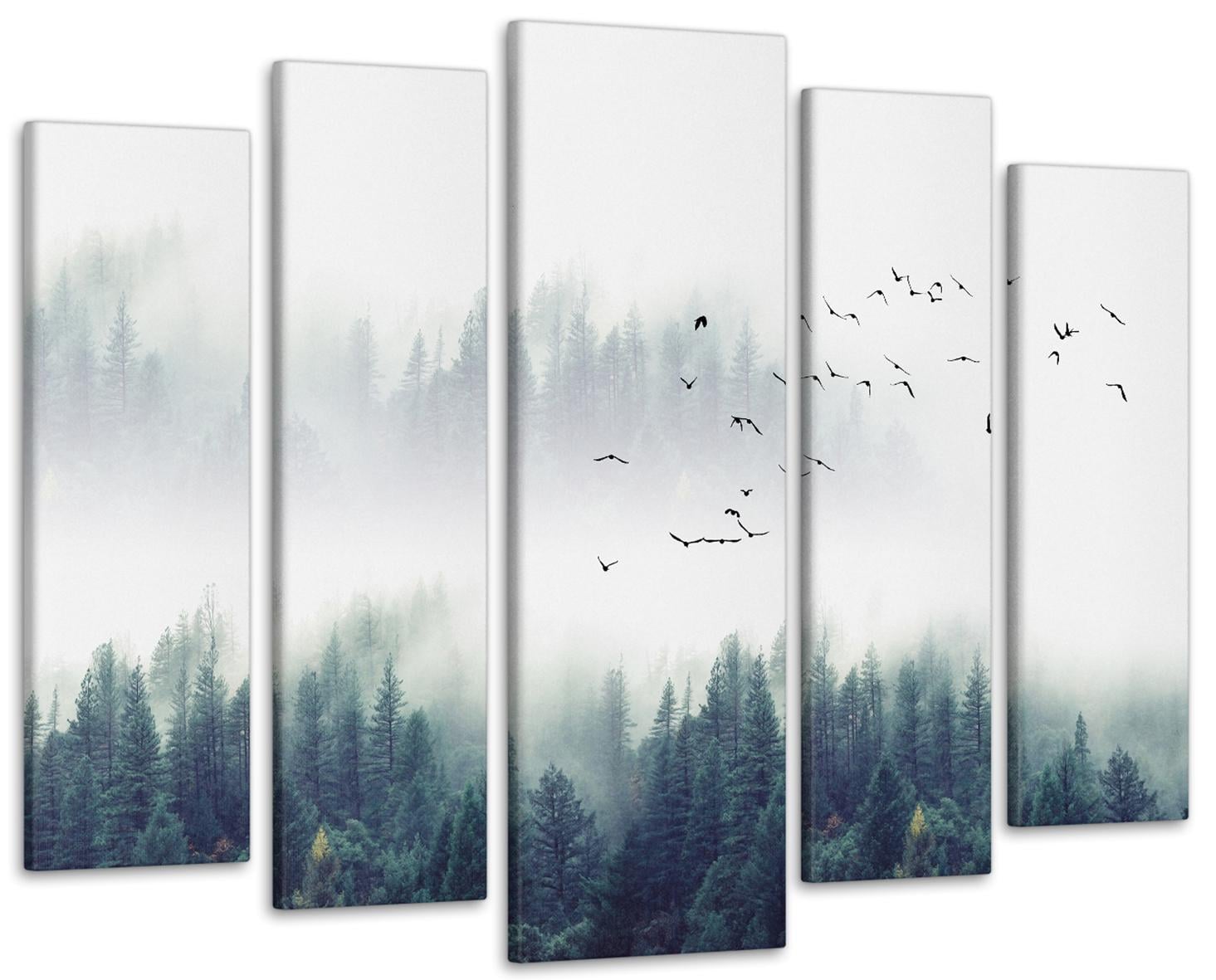Картина модульна Туманний Ліс 110х160 см (Art-417_5)