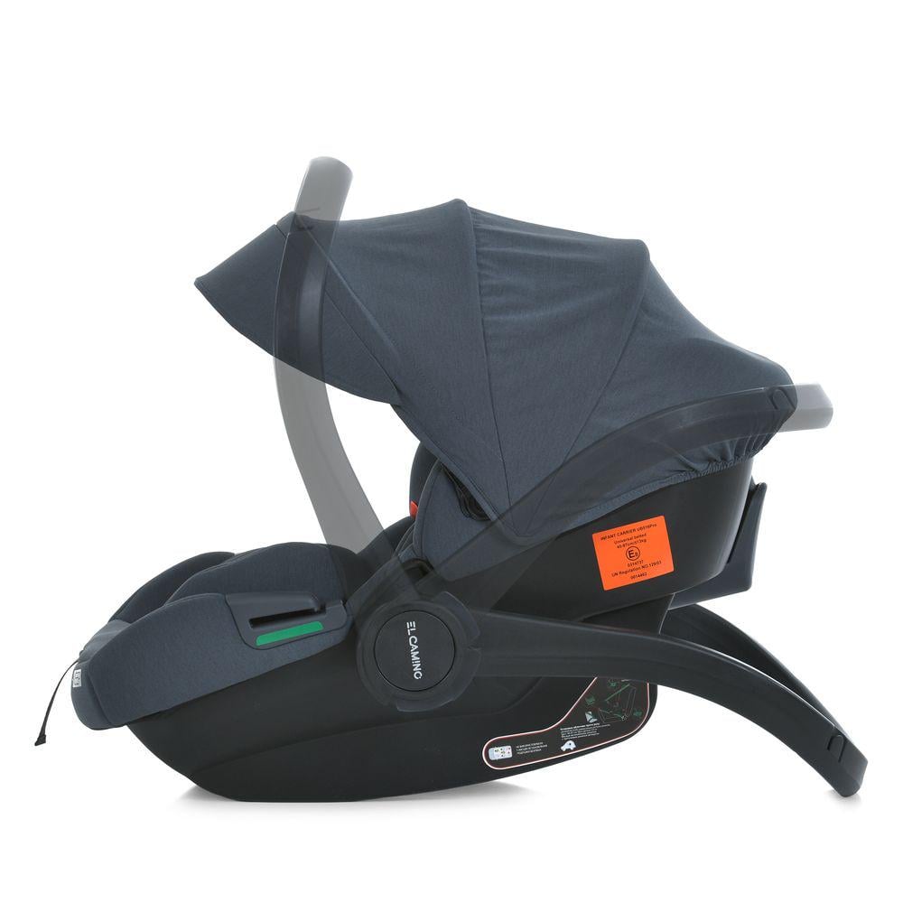 Автокрісло дитяче El Camino ME 1186 i-KEEP зріст 40-87 см Melange Rock Gray (30307699) - фото 4 Автокрісло дитяче El Camino ME 1186 i-KEEP зріст 40-87 см Melange Rock Gray (30307699) - фото 4