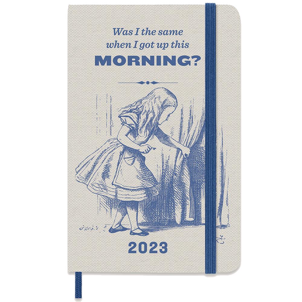 Еженедельник карманный Moleskine Alice Канва 2023 (DAL12WN2BY23)