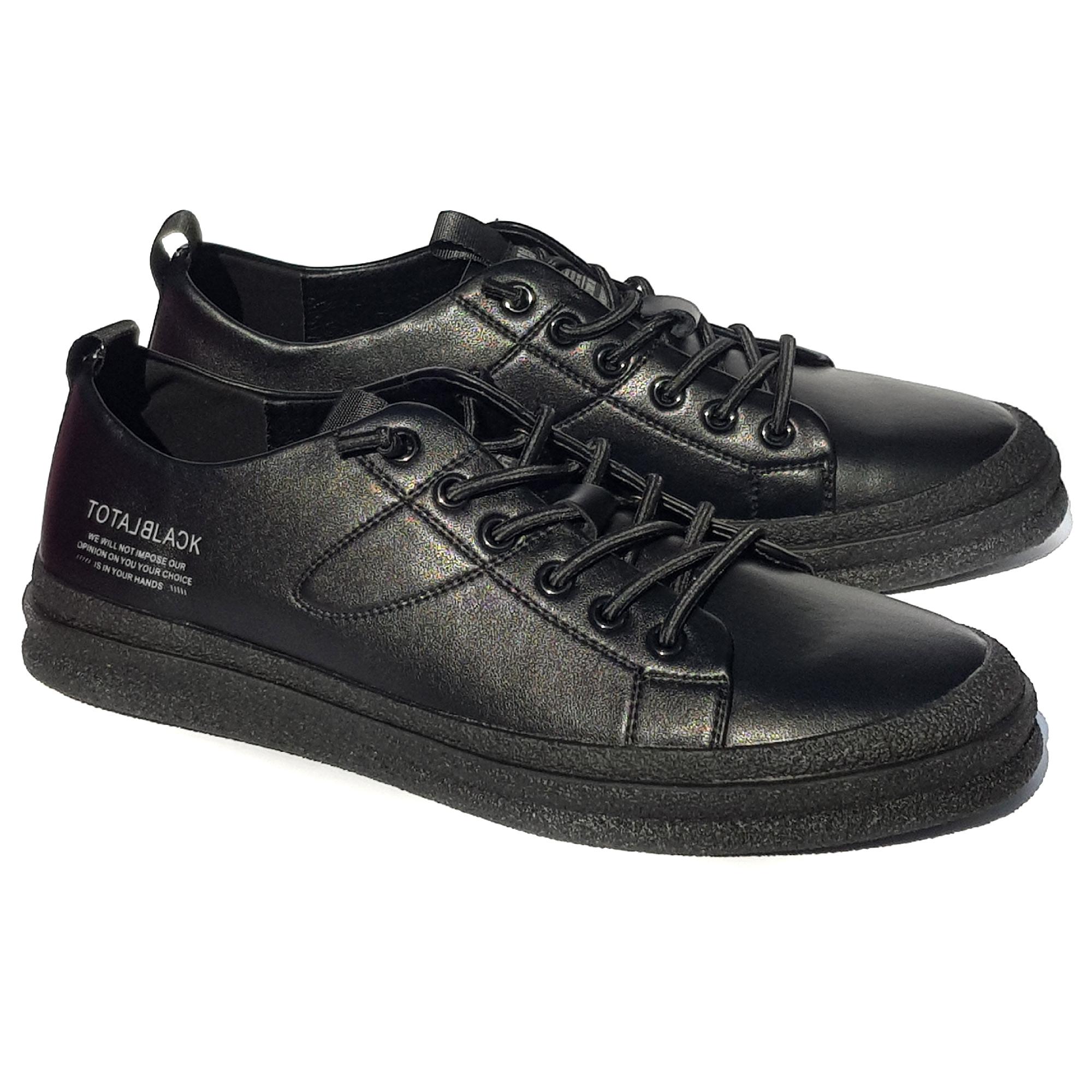 Кеди чоловічі Baden р. 41 Чорний (35021-41) - фото 4