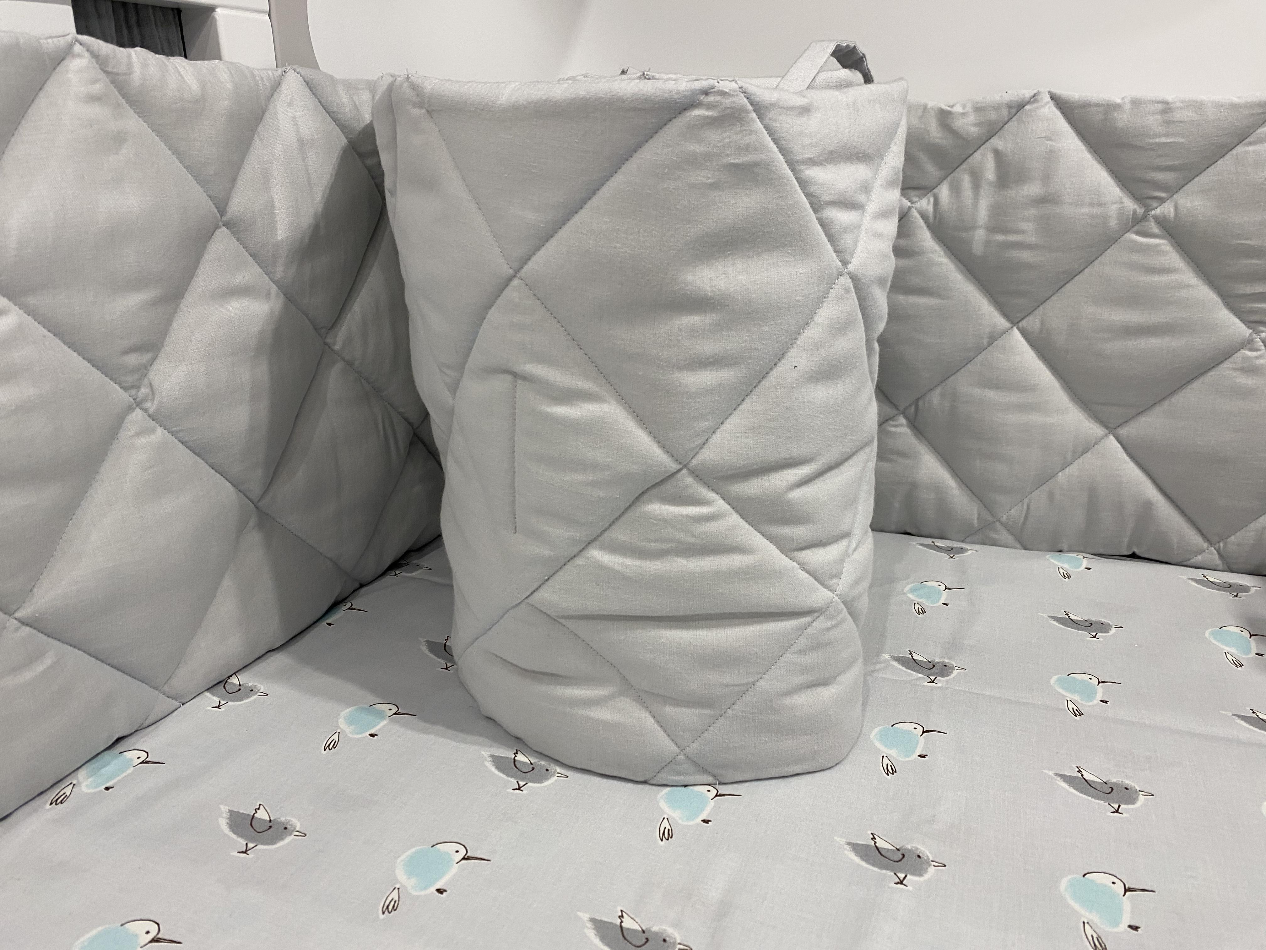 Бортик в детскую кроватку Sleepy стеганный (LAM0196)