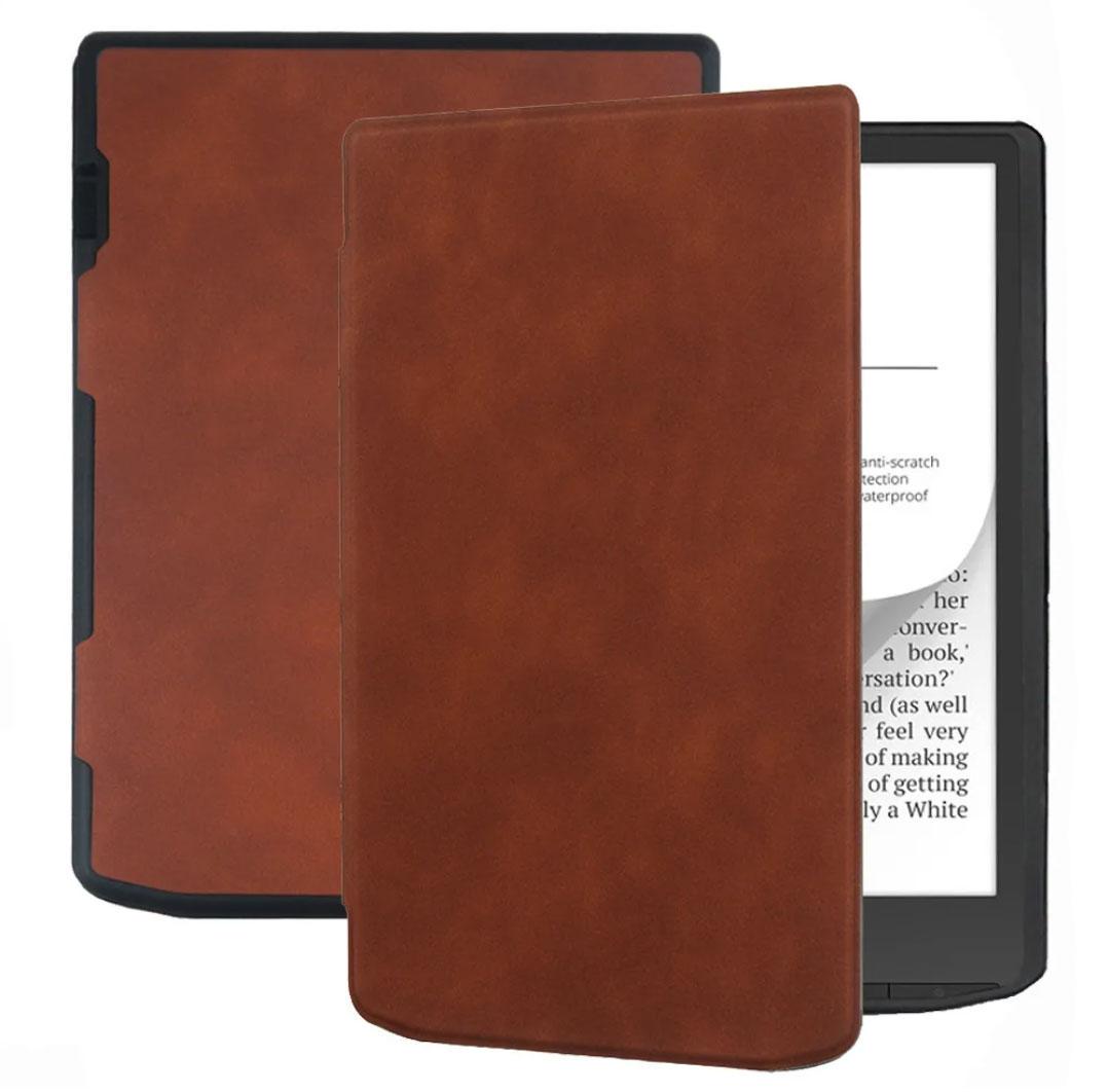 Чехол-обложка Primolux TPU для электронной книги PocketBook 743 InkPad 4 Brown (2081688680) - фото 5 Чехол-обложка Primolux TPU для электронной книги PocketBook 743 InkPad 4 Brown (2081688680) - фото 5