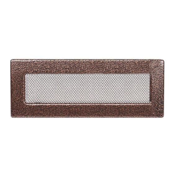 Решетка каминная 42х15 см Антик медь (12895806)