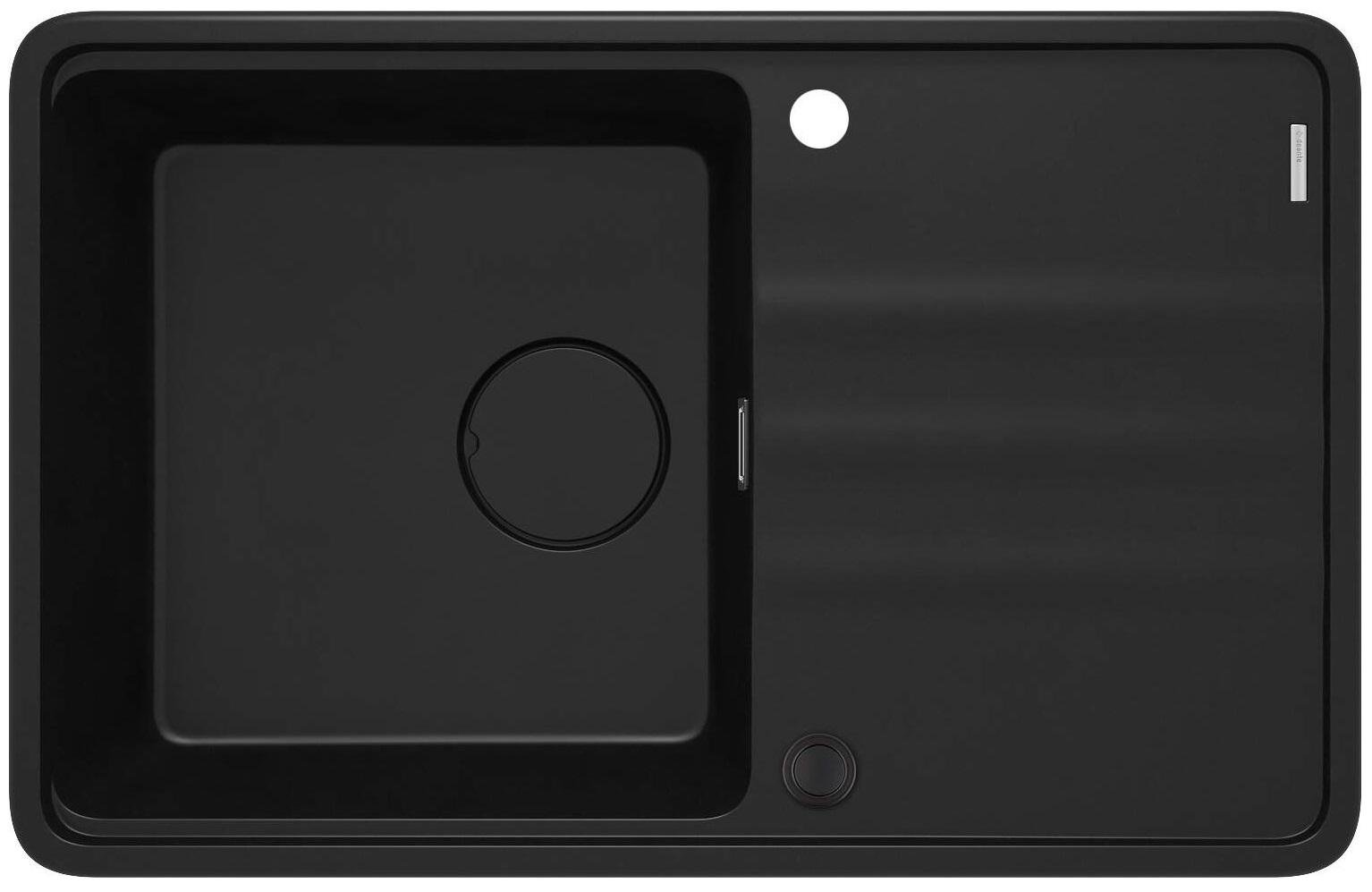 Мойка кухонная Deante гранит ZKM_N113 780x500 мм прямоугольная Черный (225778)