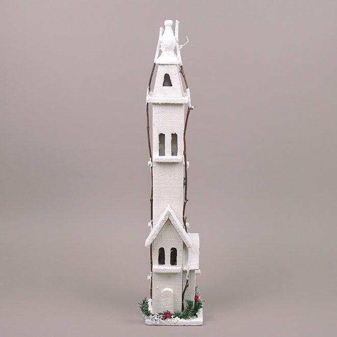Декорация Flora Домик с LED освещением (26456)