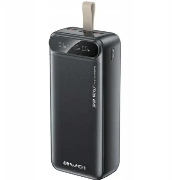 Повербанк Awei PA-12 30000 mAh зі швидкю зарядкою Повербанк Awei PA-12 30000 mAh зі швидкю зарядкою