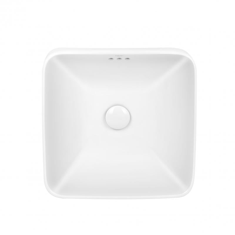 Раковина Q-tap Jay с донным клапаном QT0711K424W (14012)