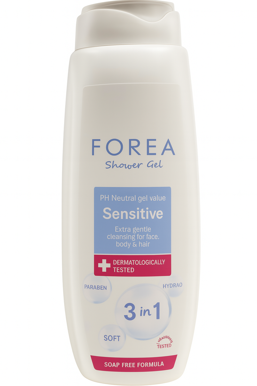 Гель для душа Forea Sensitive 3в1 750 мл (2498308961)