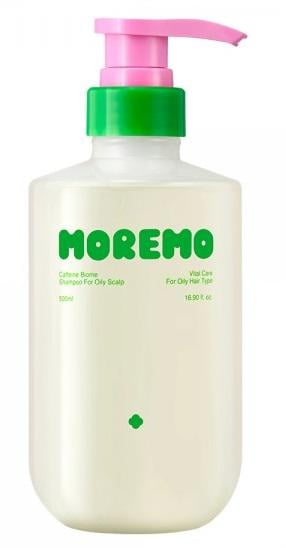 Шампунь против выпадения волос Moremo Caffeine Biome Shampoo for Oily Scalp для жирной кожи головы Кофеин-биом 500 мл
