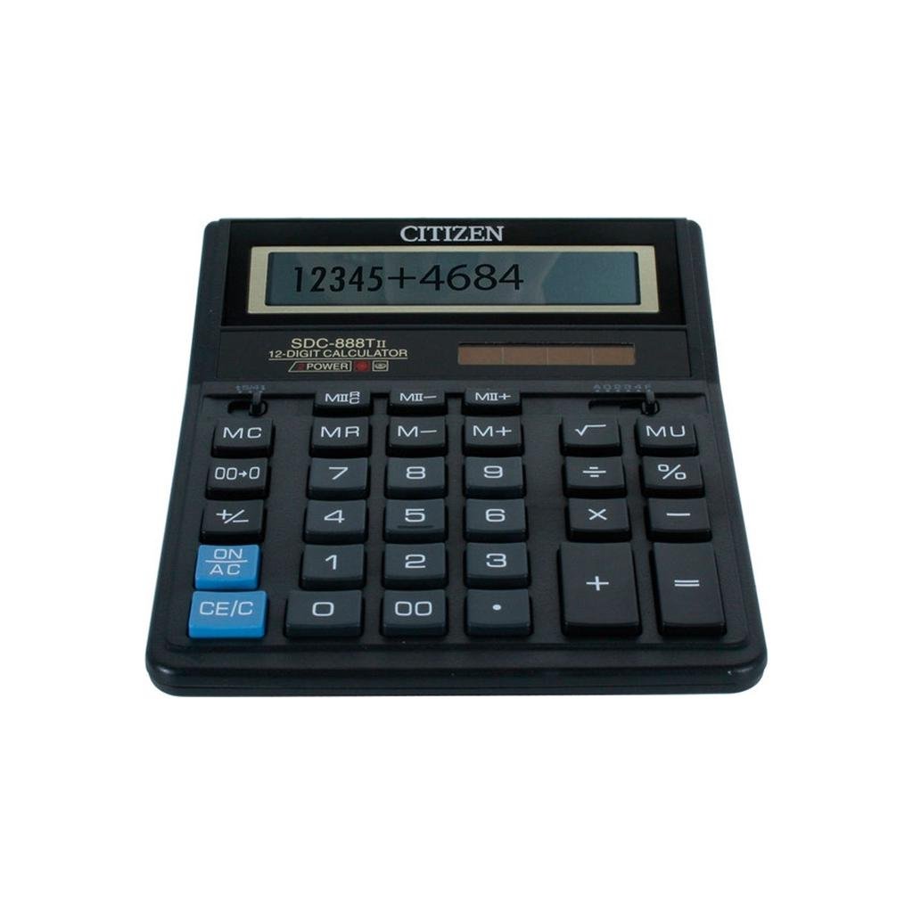 Калькулятор Citizen SDC-888T II (SDC-888T) - фото 2 Калькулятор Citizen SDC-888T II (SDC-888T) - фото 2