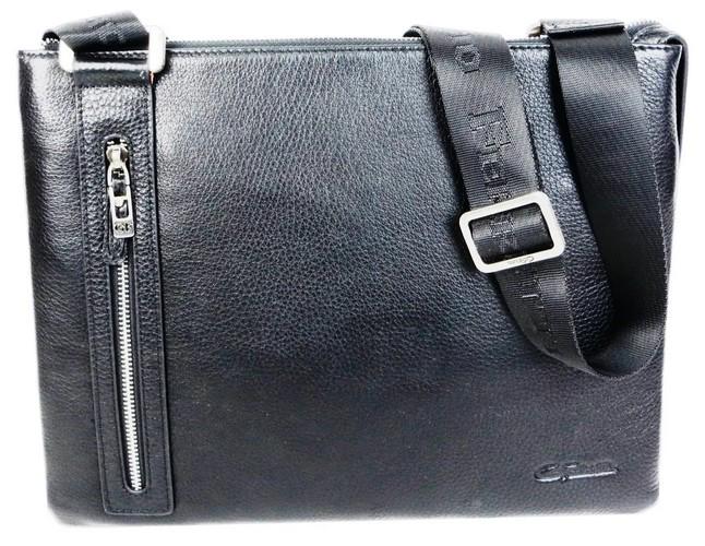 Сумка кожаная мужская Giorgio Ferretti Черный (super481_3482008)