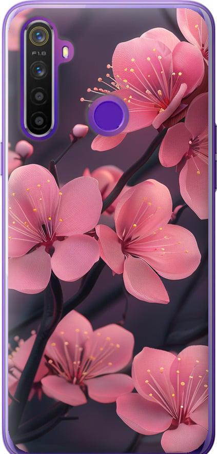 Чехол на Realme 6i Пурпурная сакура (6075u-2059-42517) Чехол на Realme 6i Пурпурная сакура (6075u-2059-42517)