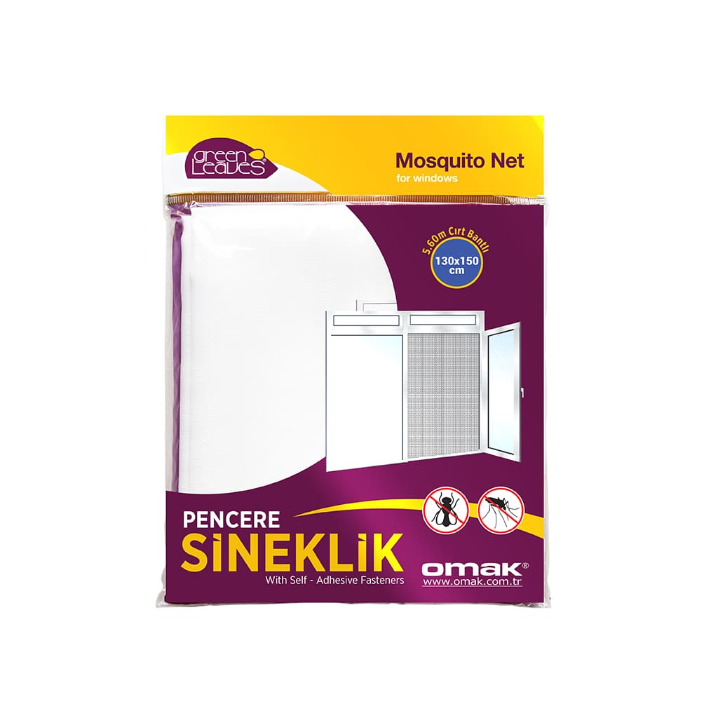 Сітка антимоскітна Omak Plastik 90514 Сірий (100094ZPL)