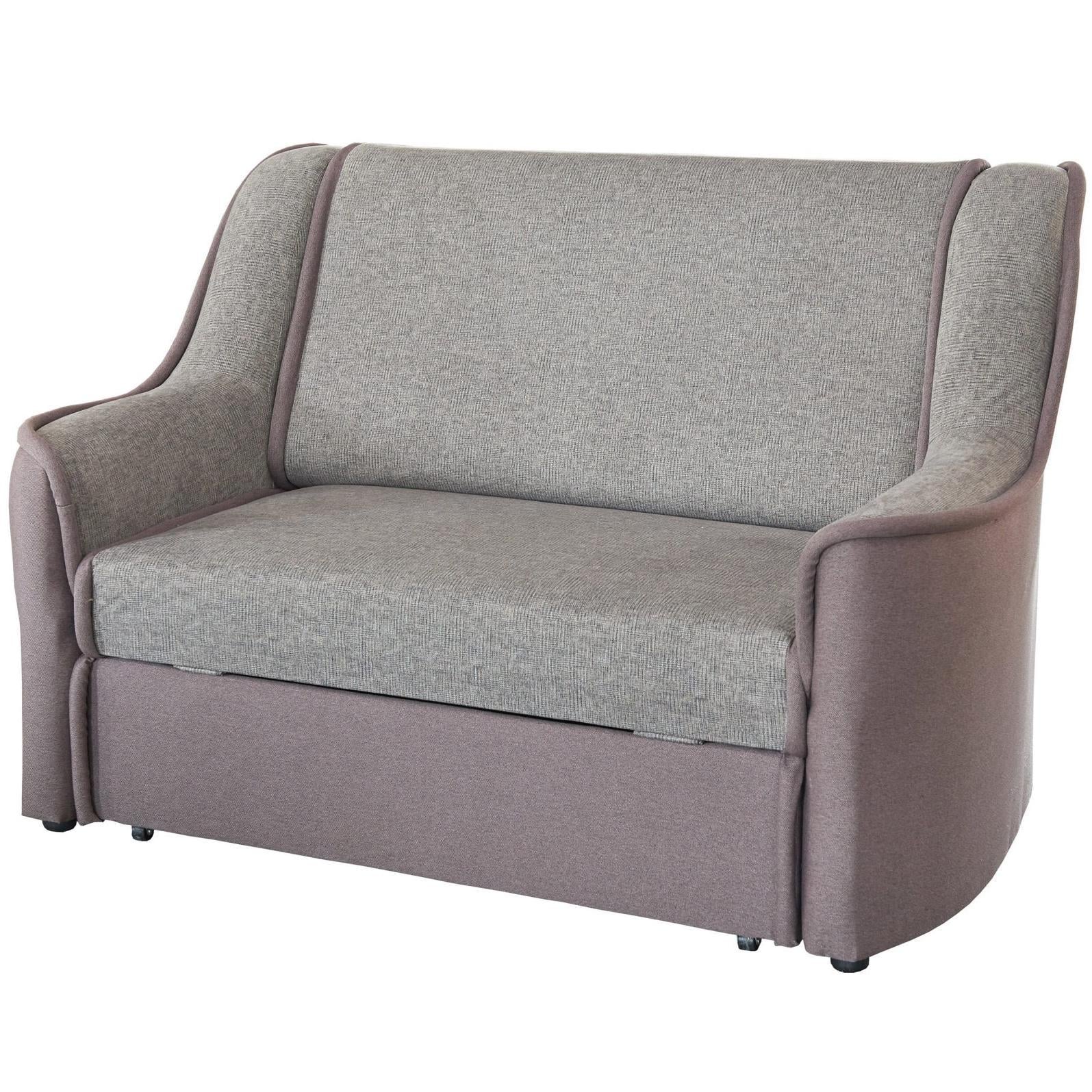 Диван раскладной Мебель-Сервис Малютка 1200 алеко ДСП/металл ткань Еклипс Серый