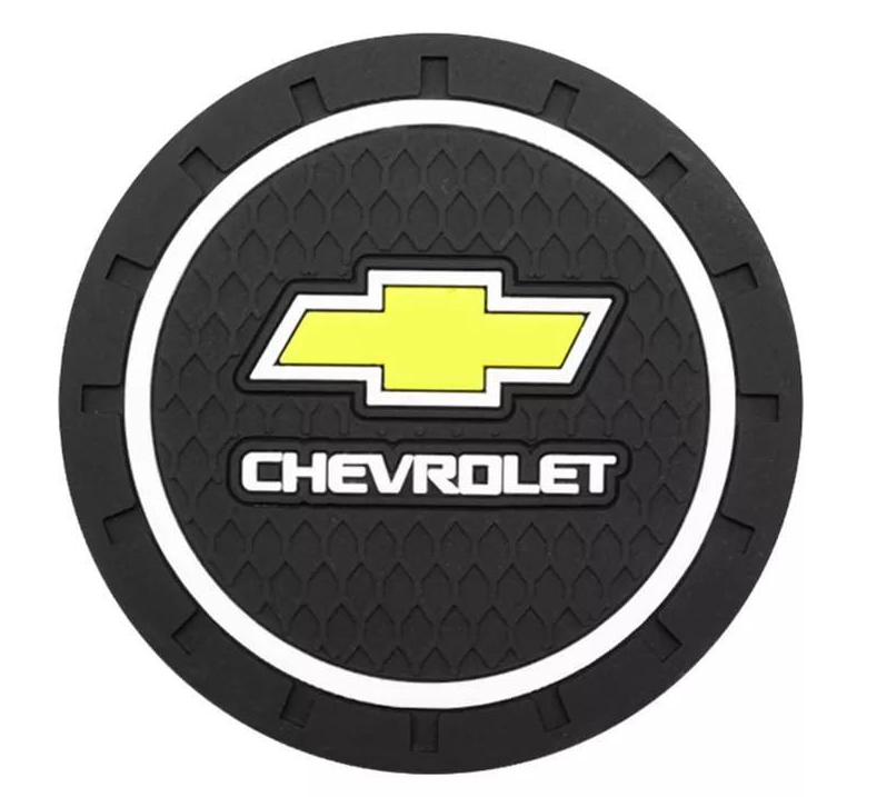 Коврики антискользящие CHEVROLET в подстаканники 2 шт. (1379189610)
