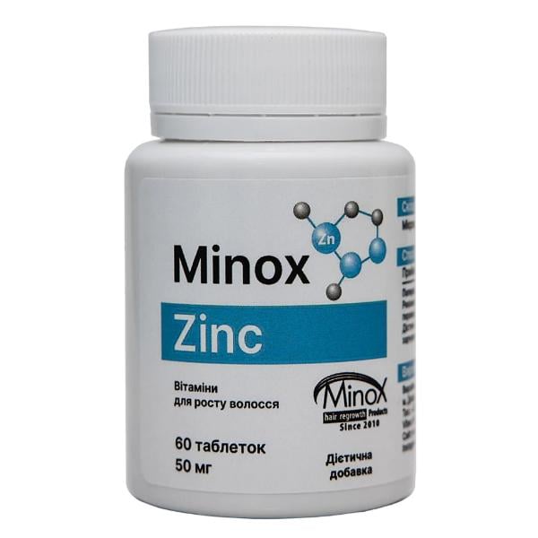 Комплекс для волосся MinoX Zinc 60 табл. (000026458)