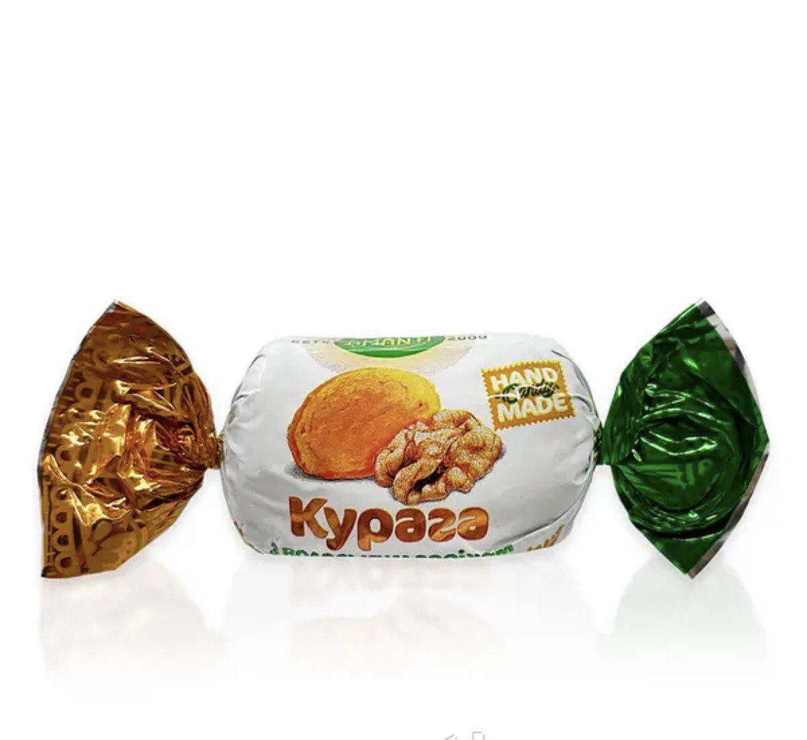 Конфеты Amanti Курага с грецким орехом 1 кг Конфеты Amanti Курага с грецким орехом 1 кг