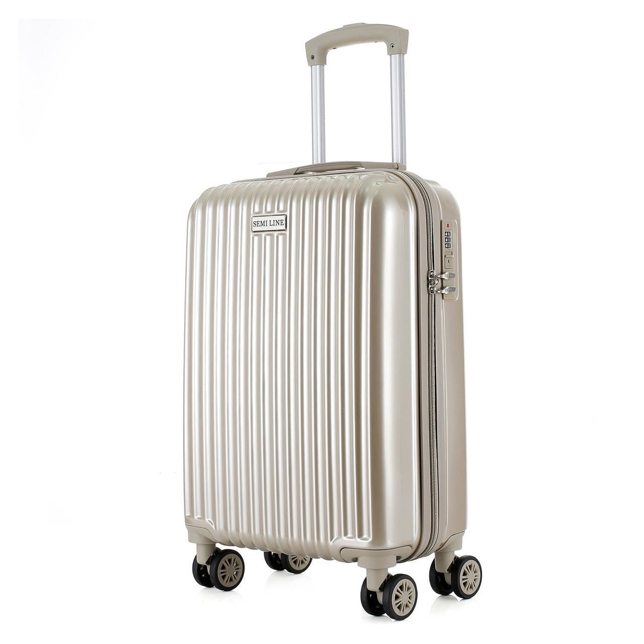 Чемодан SEMI LINE 20" S Gold (T5954-1)