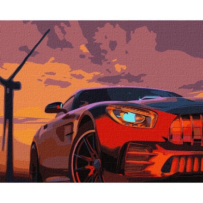 Картина по номерам Ідейка Стальная мощь 40х50 см (KHO2520)