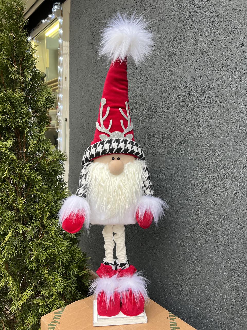 Гном рождественский 75 см Красный (51005)