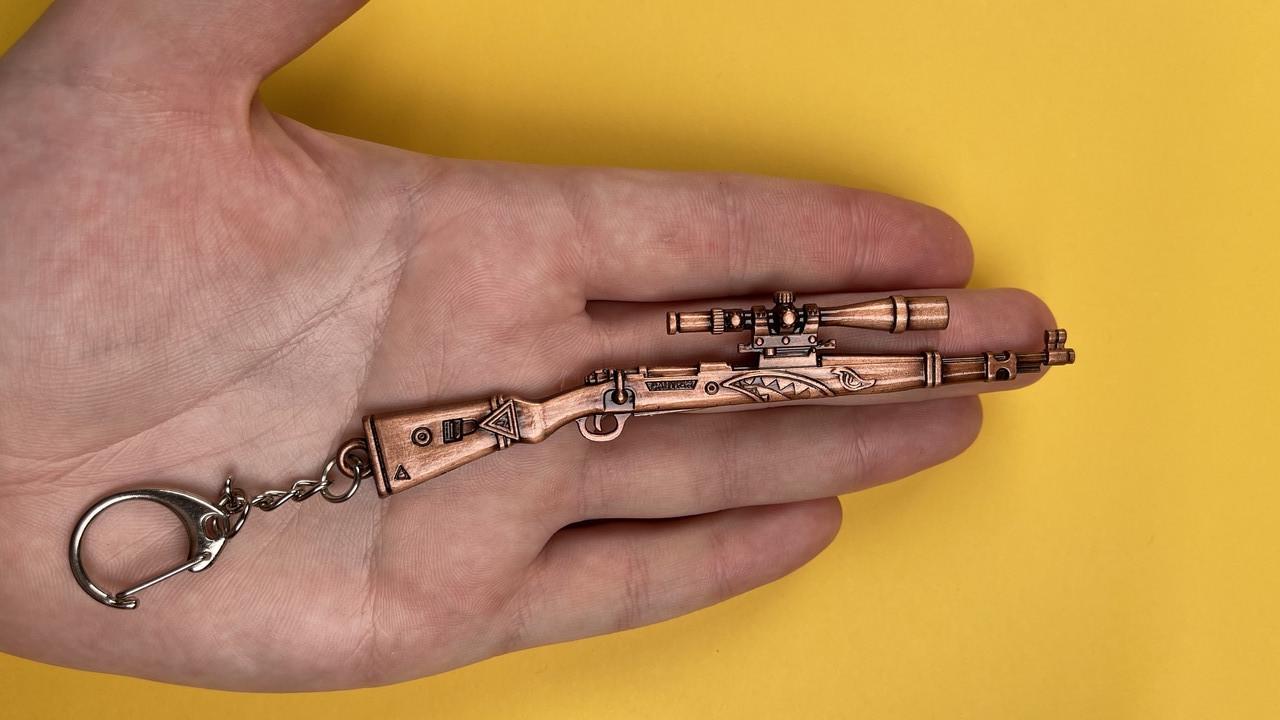 Брелок Pubg mobile Kar98 металл 12 см (1372410284) - фото 4