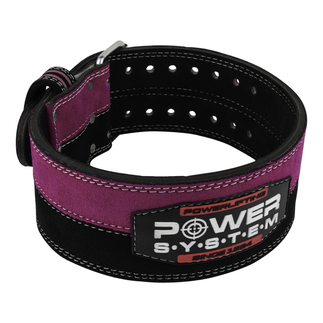 Пояс для пауэрлифтинга Power System PS-3850 Strong Femme XS Black/Pink