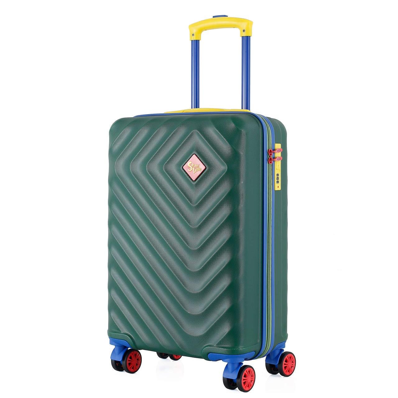 Чемодан SEMI LINE 20" S Dark Green (T5805-1)