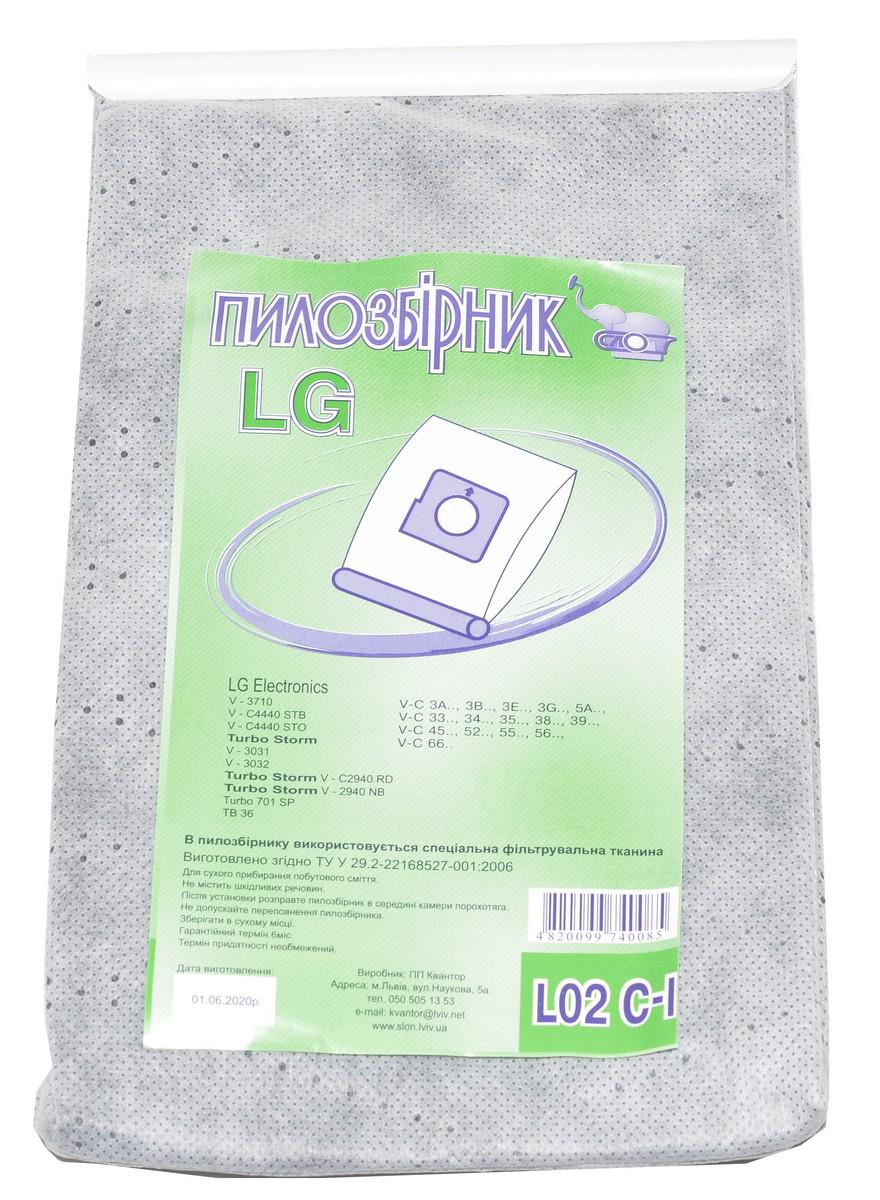Мешок пылесоса LG L02 C-I VC04W01000L 85х97 d 46 мм