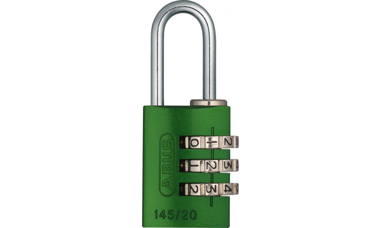 Замок навісний Abus 145/20 Combination Lock Green