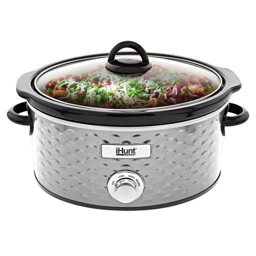 Мультиварка iHunt Bro Slow Cooker PRO нержавеющая сталь 4,25 л 220 Вт Серебряный - фото 9