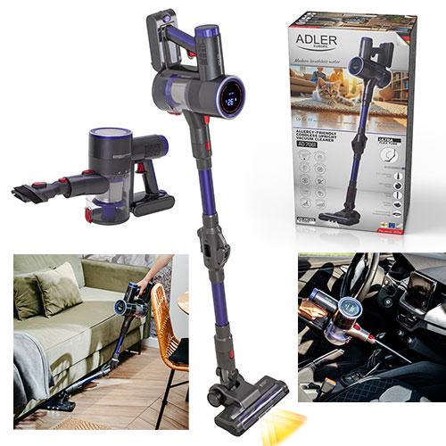 Пилосос ручний Adler AD 7061 PRO Allergy-Friendly гіпоалергенний бездротовий акумуляторний (id_1975) - фото 4