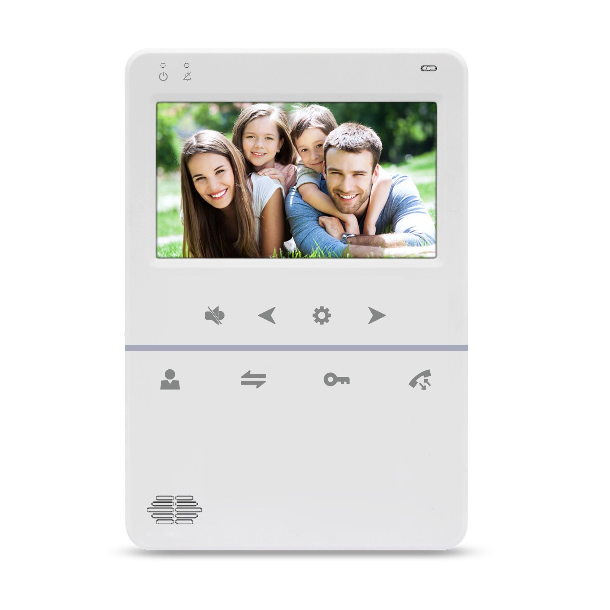 Монітор домофона Samson SW-407N дисплей 4,3" Білий (990068)