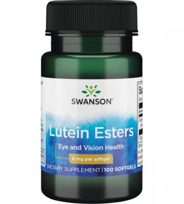 Лютеїн Swanson Lutein Esters 6 мг 100 капсул (000016212)