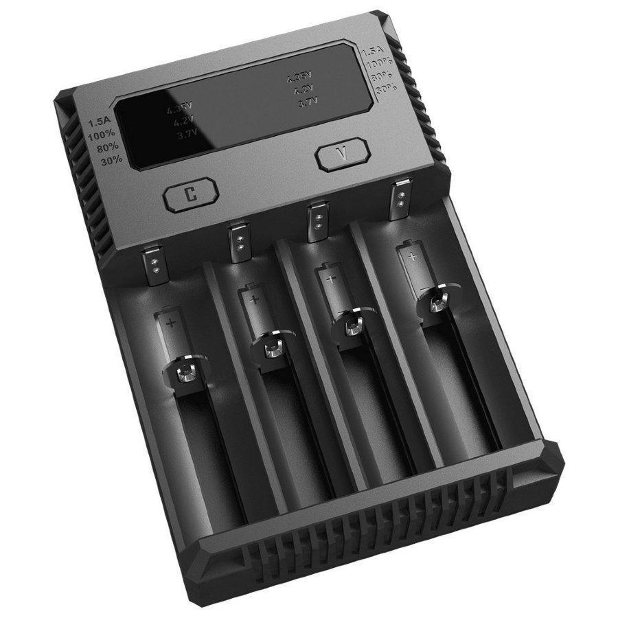 Универсальное зарядное Nitecore Intellicharger NEW i4 для Li-Ion/IMR/Ni-Mh/Ni-Cd Универсальное зарядное Nitecore Intellicharger NEW i4 для Li-Ion/IMR/Ni-Mh/Ni-Cd