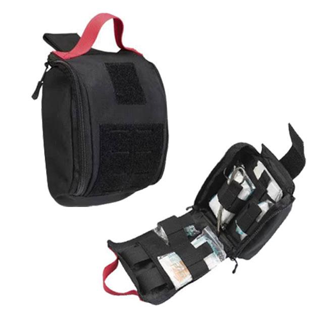 Аптечка с содержимым Mil-Tec IFAK Laser Cut Black - фото 3