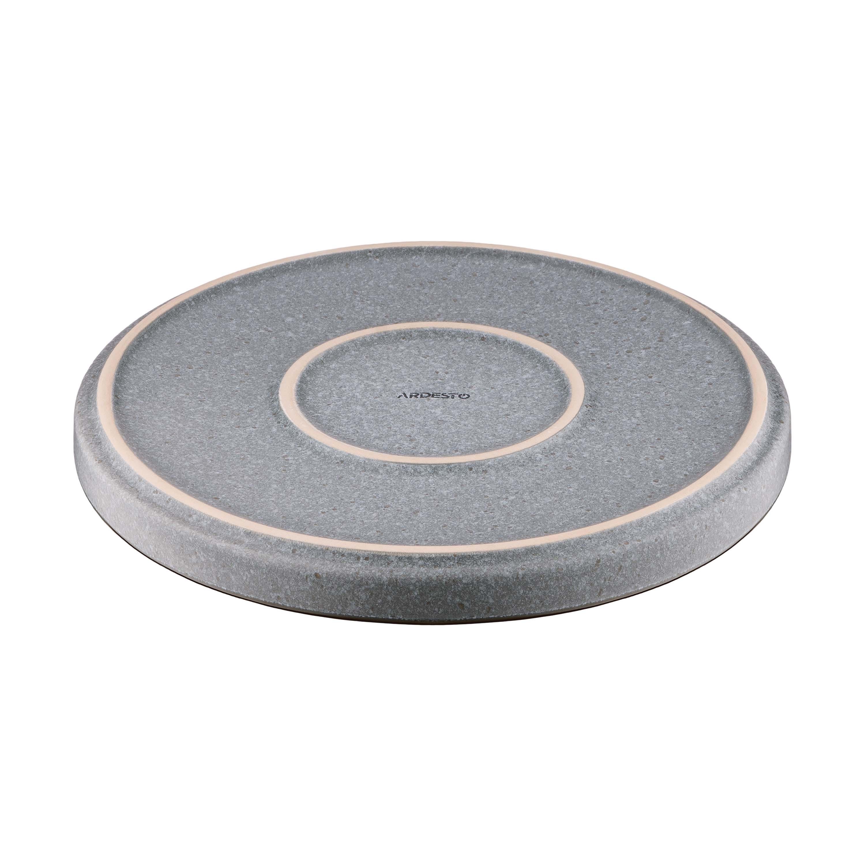 Столовый сервиз посуды 5 предметов на 1 персону Ardesto Fasano матовый керамика Светло-серый - фото 13 Столовый сервиз посуды 5 предметов на 1 персону Ardesto Fasano матовый керамика Светло-серый - фото 13