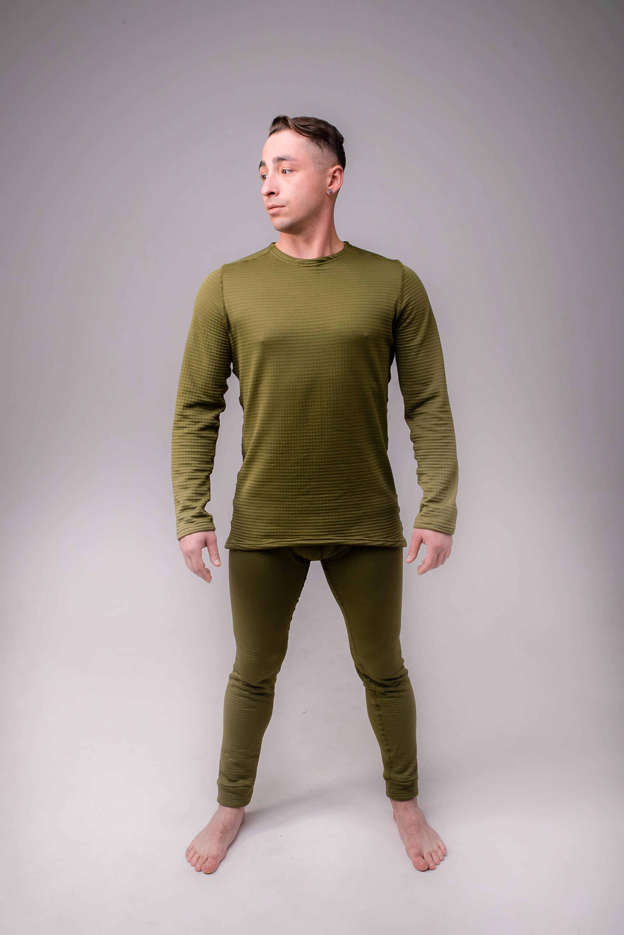 Термобілизна чоловіча GorLin на флісі р. 54 Хакі (Т-48/ТМБр-38_Хакі_54)