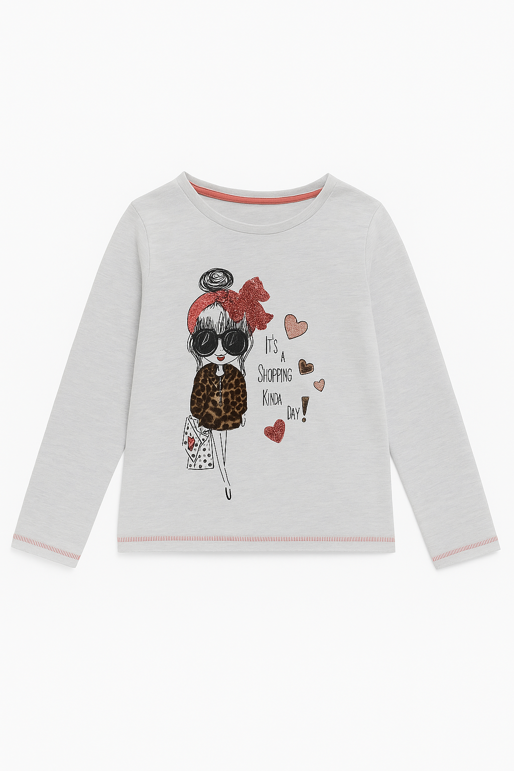 Реглан на девочку Matalan 116 см Белый (127270)