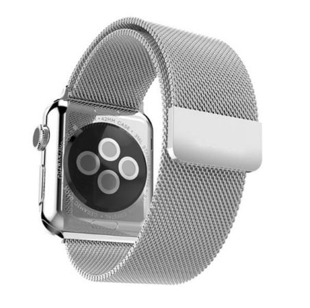 Миланский сетчатый ремешок Primo для Apple Watch 42 мм/44 мм Silver (306634133)