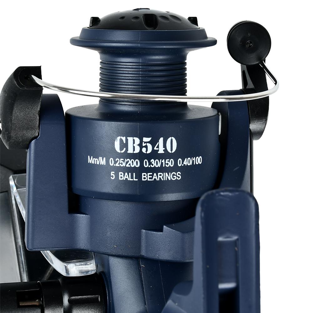 Котушка риболовна Sams Fish Cobra 4000 5bb пластикова шпуля Blue (CB540) - фото 3 Котушка риболовна Sams Fish Cobra 4000 5bb пластикова шпуля Blue (CB540) - фото 3