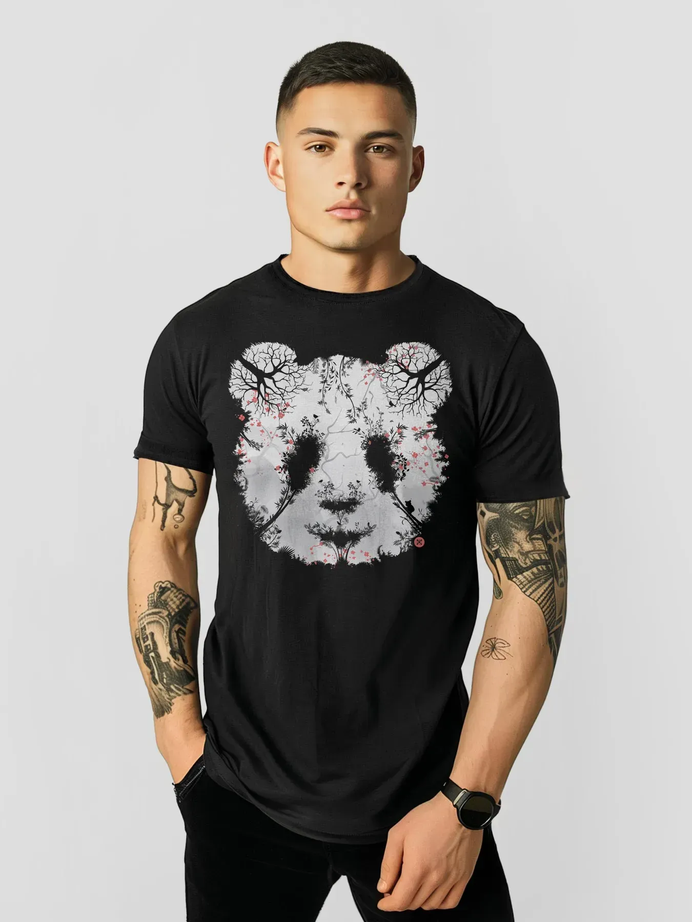 Футболка мужская Forest Panda XL Черный (26867383)
