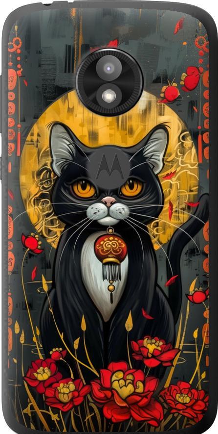 Чехол на Motorola Moto E5 Play China Cat (6134u-1429-42517)